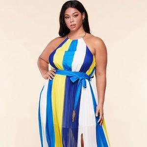 Hello Darling Halter Maxi Dress